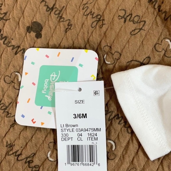 Disney Baby Mickey Mouse Quilted Overall 2 Piece Set Various Sizes - Picture 11 of 11